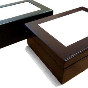 Wood Jewelry/Keepsake Box with Sublimation Hardboard Insert