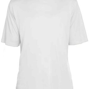 Vapor Sublimation Performance Premium Micro-Fiber T-Shirt-White