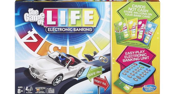 Hasbro Gaming The Game of Life Electronic Banking (2)